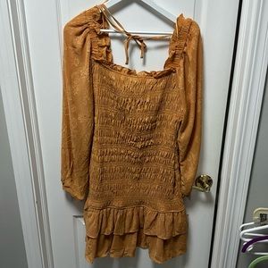 adorable orange dress